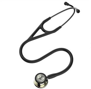 3M Littmann 心臟科第四代聽診器-尊爵黑色管/香檳金聽頭6179(新款新色)