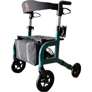 均佳鋁合金四輪助行器助行車JK-410(藍)